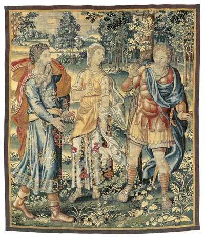 Biblical Tapestry, Brussels, Mid 16th Century by Flemish School