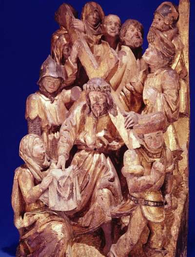Christ Carrying the Cross with St. Veronica by Flemish School