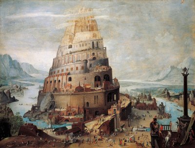 Construction of the Tower of Babel by Flemish School