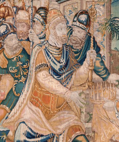 Alexander is offered a crown. 17th century. by Flemish School