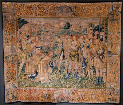 Flemish tapestry. Hannibal