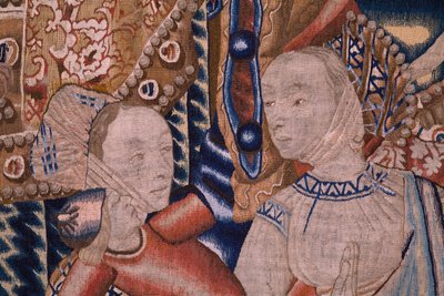 Passing the Red Sea. Ca 1490 (detail) by Flemish School