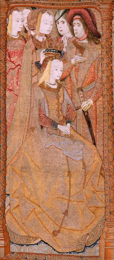 The Coronation of the Virgin by Flemish School