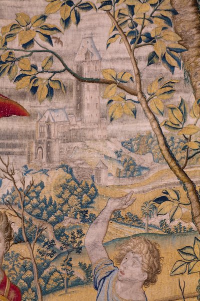 Series Fable of Ovidius: The rob of Ganymedes. Before 1556. (detail) by Flemish School