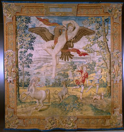 The Rob of Ganymedes (Series Fable of Ovidius) by Flemish School