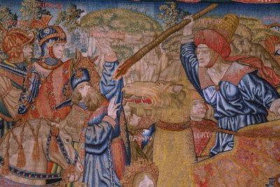 Moralities: The virtue of the honours. Ca 1520 (detail) by Flemish School