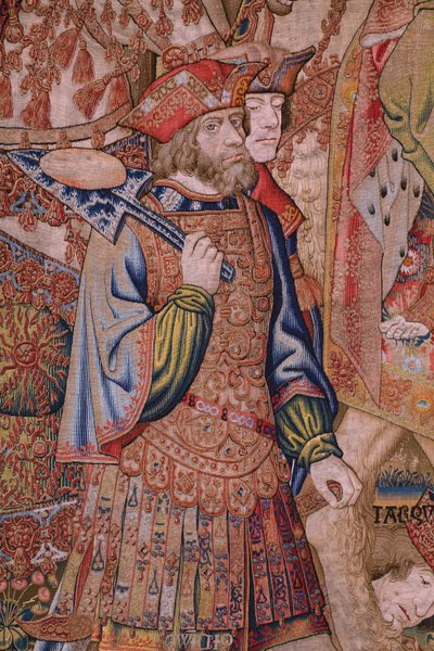 Moralities: The virtue of the honours. Ca 1520 (detail) by Flemish School