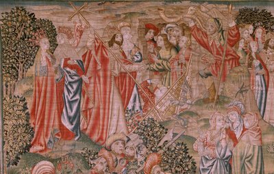 Resurrection of Christ. Series Redemption of Man or Vices and Virtues by Flemish School