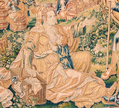 Flemish Tapestry. Series The Book of Judith. The Beheading of Holofernes by Flemish School