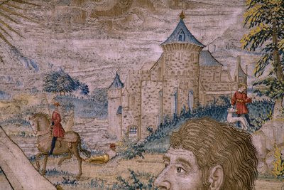 The History of Saint John the Baptist: The Baptism of Christ. 1515-1520 by Flemish School