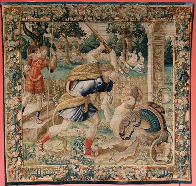 Hercules in the Garden of the Hesperides (Series The Labours of Hercules) by Flemish School