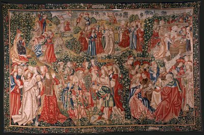 The Parable of the Labourers in the Vineyard: The Call to the Labourers by Flemish School