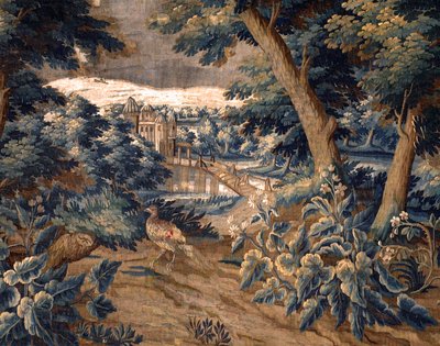 Verdure (detail) by Flemish School