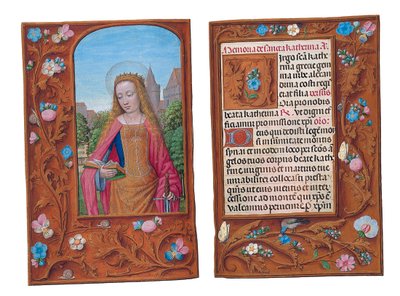 Folios from the Rothschild Book of Hours, Ghent or Bruges, c.1505 by Flemish School