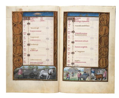 Folios from the Rothschild Book of Hours, Ghent or Bruges by Flemish School
