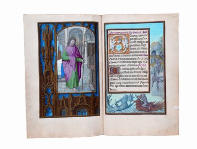 Folios from the Rothschild Book of Hours, Ghent or Bruges by Flemish School