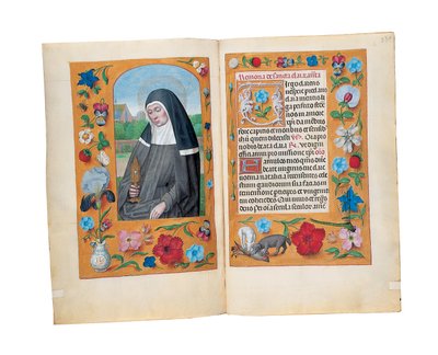Folios from the Rothschild Book of Hours, Ghent or Bruges, c.1505 by Flemish School