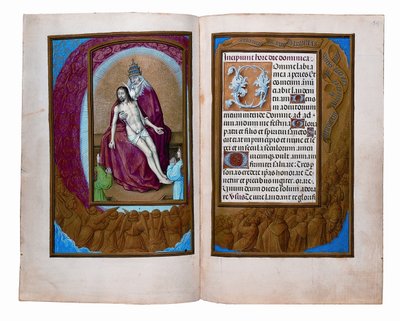Folios from the Rothschild Book of Hours by Flemish School