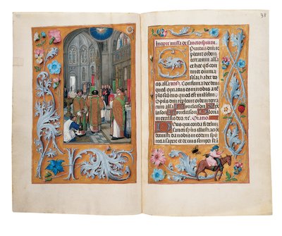 Folios from the Rothschild Book of Hours, Ghent or Bruges by Flemish School