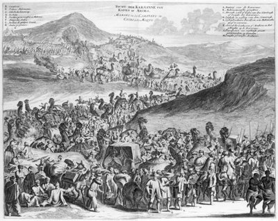 Hajj Caravan from Cairo to Mecca, from Description de l