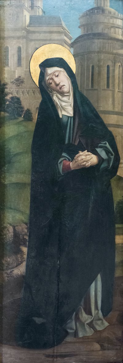 Madonna of Sorrows by Flemish School