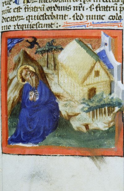 Page from the Golden Legend, Bruges, c.1400-10 by Flemish School