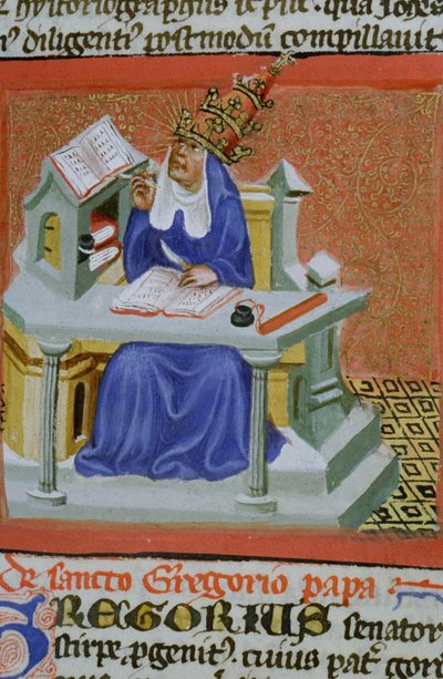 Page from the Golden Legend, Bruges, c.1400-10 by Flemish School
