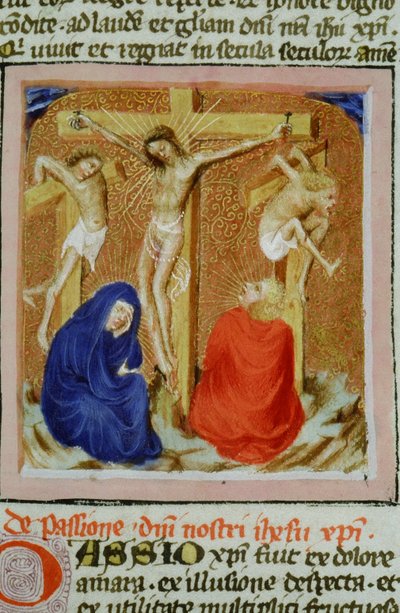 Page from the Golden Legend, Bruges, c.1400-10 by Flemish School