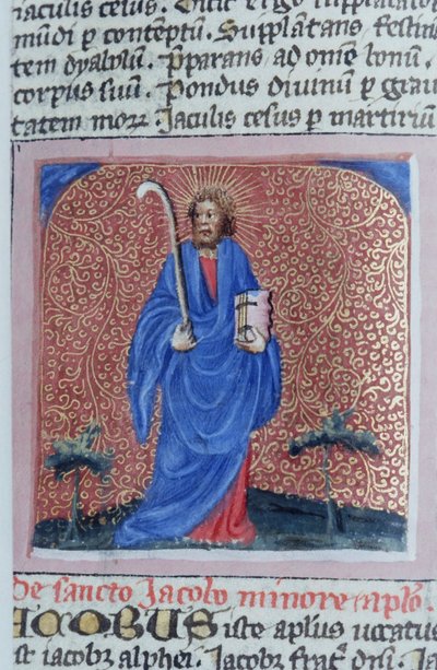 Page from the Golden Legend, Bruges, c.1400-10 by Flemish School