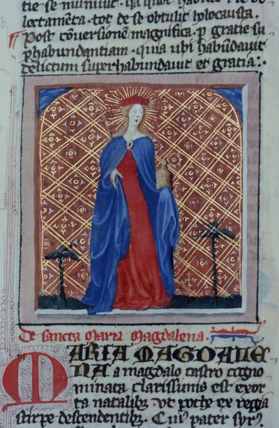 Page from the Golden Legend, Bruges, c.1400-10 by Flemish School
