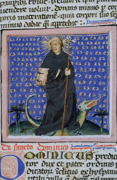 Page from the Golden Legend, Bruges, c.1400-10 by Flemish School