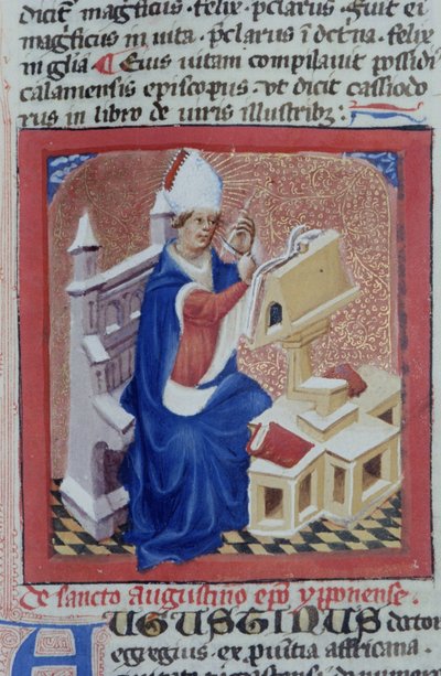 Page from the Golden Legend, Bruges, c.1400-10 by Flemish School