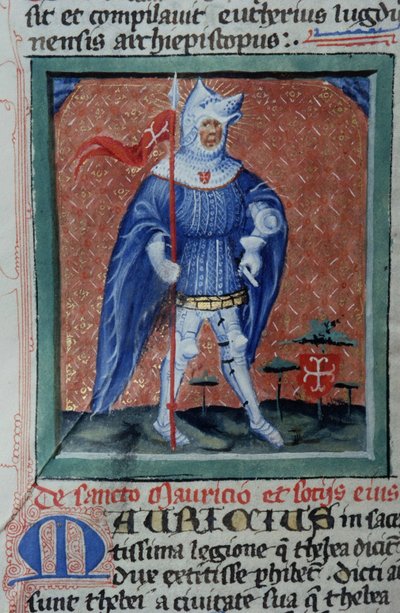 Page from the Legenda Aurea, Bruges, c.1400-10 by Flemish School