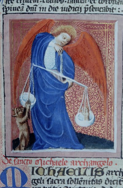 Page from the Legenda Aurea, Bruges, c.1400-10 by Flemish School