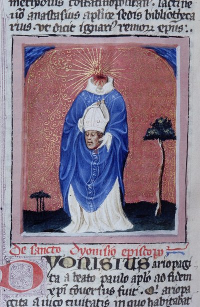 Page from the Legenda Aurea, Bruges, c.1400-10 by Flemish School