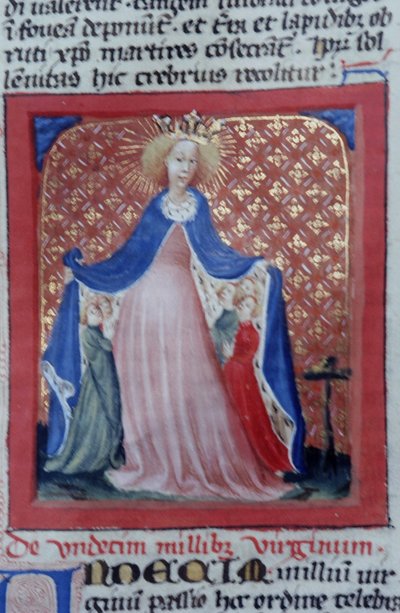 Page from the Legenda Aurea, Bruges, c.1400-10 by Flemish School