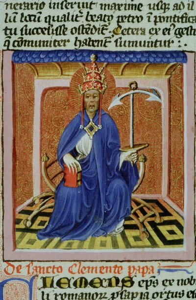 Page from the Legenda Aurea, Bruges, c.1400-10 by Flemish School