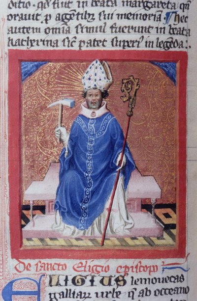 Page from the Legenda Aurea, Bruges, c.1400-10 by Flemish School