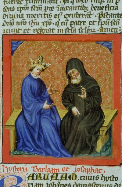 Page from the Legenda Aurea, Bruges, c.1400-10 by Flemish School
