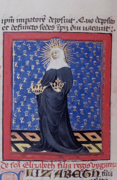 Page from the Legenda Aurea, Bruges, c.1400-10 by Flemish School