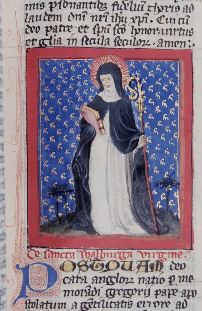 Page from the Legenda Aurea, Bruges, c.1400-10 by Flemish School