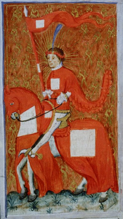 Page from the Legenda Aurea, Bruges, c.1400-10 by Flemish School