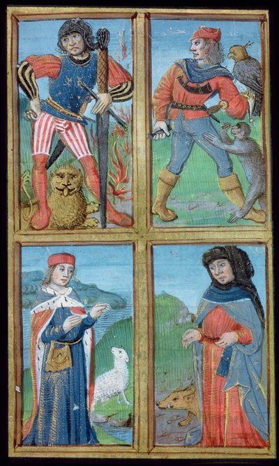 Knights and Noblemen, from De Medina Fen I. II, by Avicenna (980-1037) by Flemish School