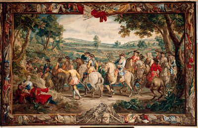 The march. Ca 1715 - 1724 by Flemish School