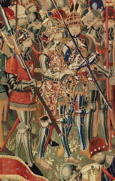 The landing at Arzila by Flemish School