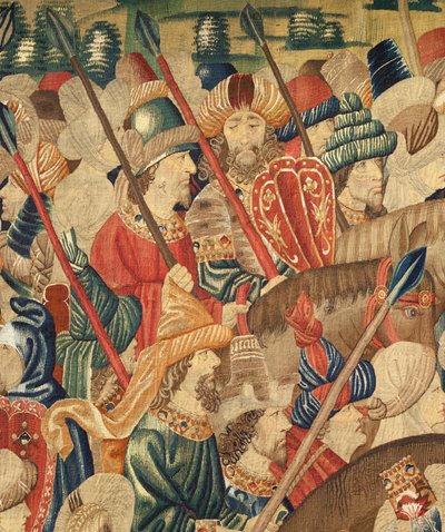 Conquest of Tanger (detail) by Flemish School