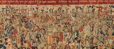 Take of Arcila. Series Conquests of King Alfonso I of Portugal by Flemish School