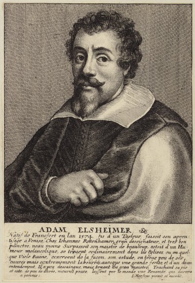 Portrait of Adam Elsheimer by Flemish School