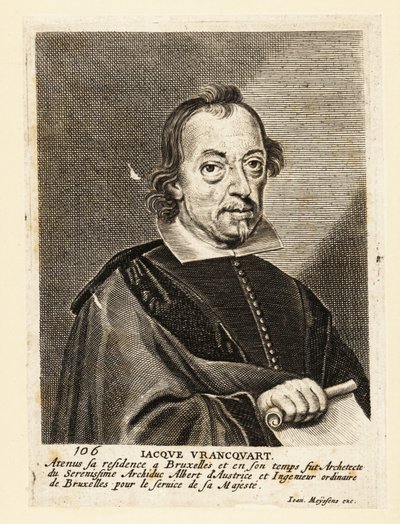 Portrait of Jacob Franquart by Flemish School