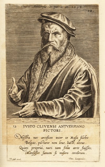 Portrait of Joos van Cleve by Flemish School